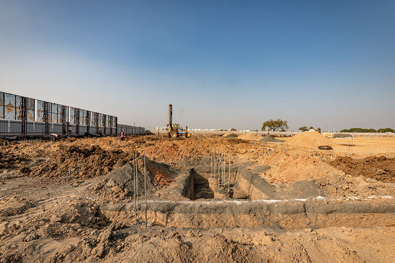 Piling Work for Units 1-16